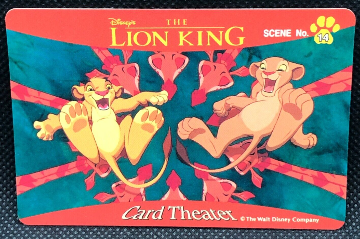 Simba Sarafina The Lion King The Walt Disney SEGA No.14 Card