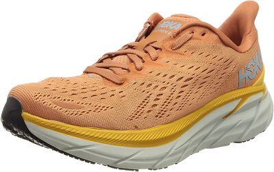 

Женские кроссовки HOKA Clifton 8, цвет Sun Baked/Shell Coral, 10,5 B, средний, США