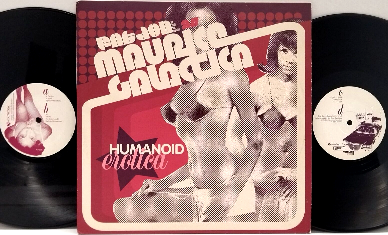 洋楽 Fat Jon / Humanoid Erotica 2LP Fat Jon as Maurice Galactica - Humanoid Erotica 2LP 2001 US