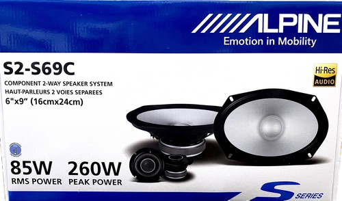 カーオーディオ ALPINE 2-Way Speaker System 6963HX 6\"x9\" Amazon.com: Alpine 6.5