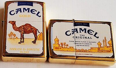 Zippo CAMEL GOLD Pack Sideways Turkish CZ 1038 LIMITED EDITION 50 MADE Lighter !