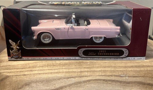 No15 ミニカー1/18箱あり Ford 1955 THUNDERBIRD Road Signature Ford 1955 Thunderbird 1:18 Scale Die Cast
