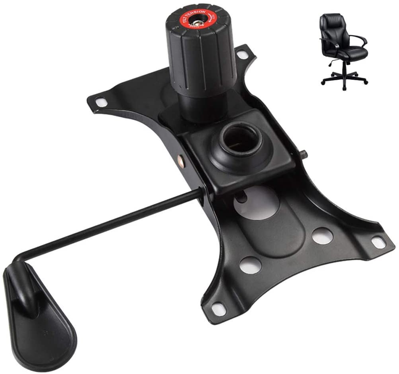 Chair Tilt Control Mechanism Swivel Base Plate Mounting Hole Office Indoor Home