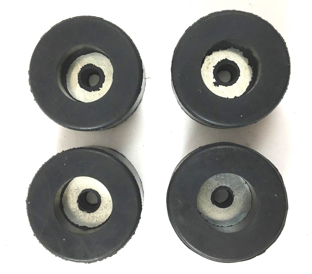 AIR COMPRESSOR RUBBER FEET PADS (SET OF 4) Vibration Pads 11/2'' OD eBay