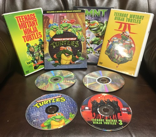 Lot of 4 Teenage Mutant Ninja Turtles Movies DVD | eBay