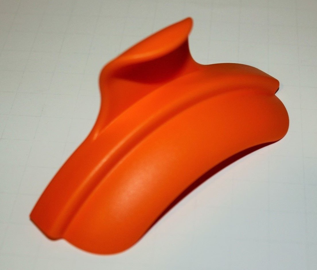 Tupperware Divided Dish Baby Feeding Bowl Green with Orange Handle Microwaveable