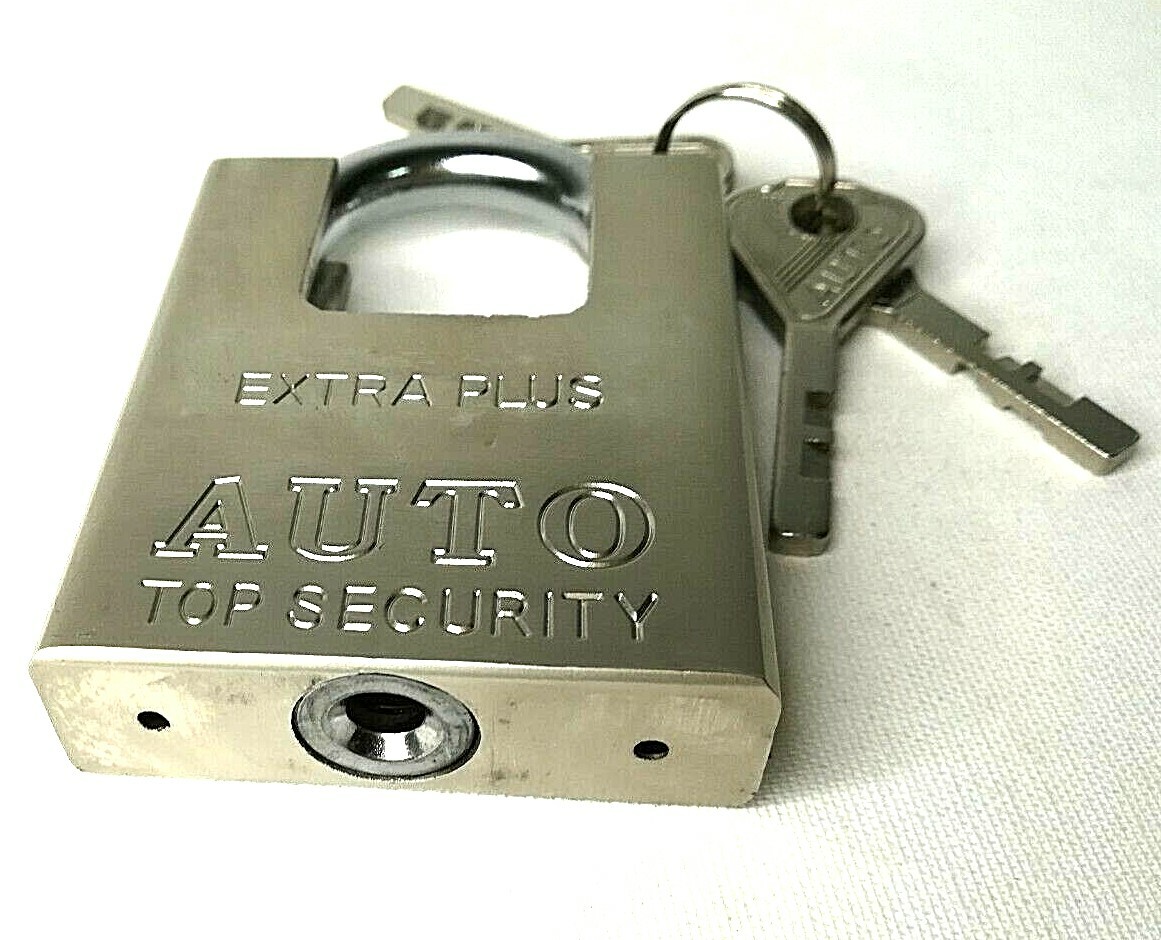 PadLock Steel Heavy Duty Padlock. 8cm with 3 keys