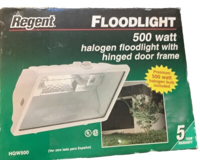 Regent Reflector Floodlight 500 Watt Halogen Floodlight HQW500
