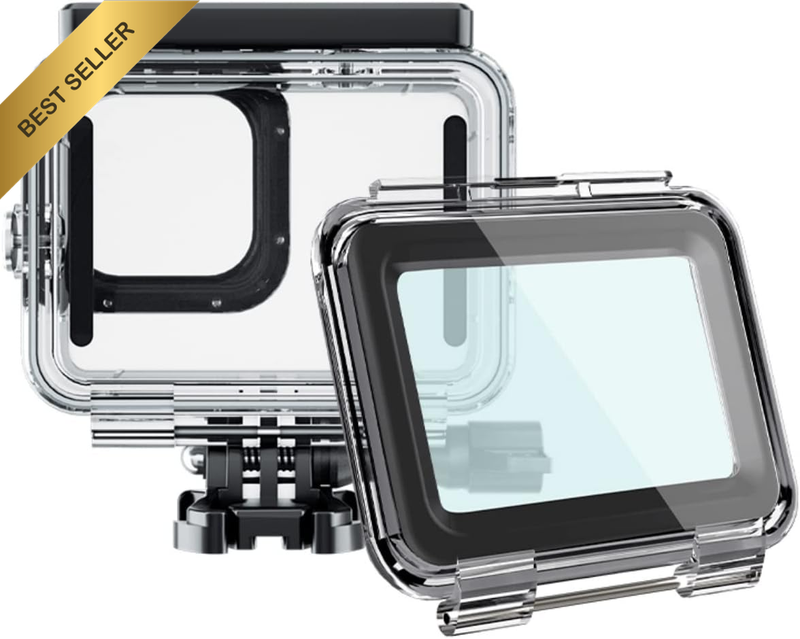 Waterproof Housing Case for Gopro Hero 11 10 9 Black, 50M Underwater Diving Tran