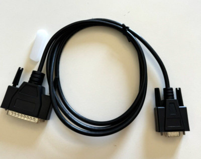 6FT Serial RS232 9-Pin DB9 Female to 25-Pin DB25 Male Serial Cable