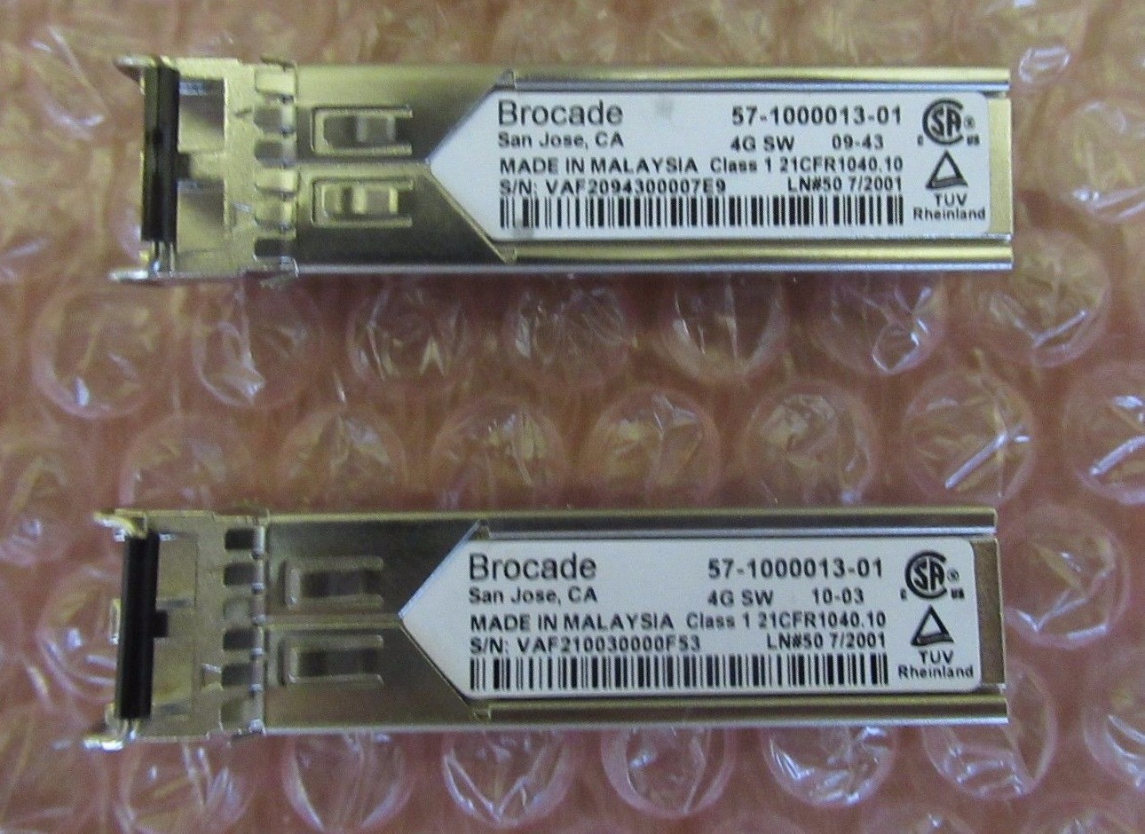 Brocade 57-1000013-01 ファイバーモジュール 光トランシーバ