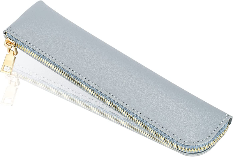 Case, Thin Soft Pen Bag, Small Pencil Case For Adults,senior Leat