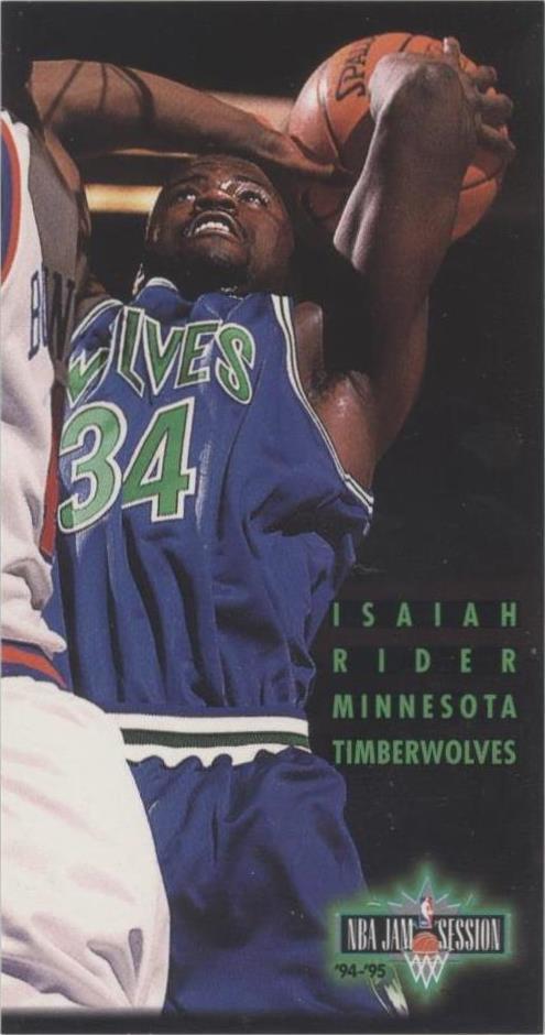 Fleer NBA Jam Session 1994-95 - Isaiah Rider #112