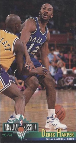 1993-94 Fleer NBA Jam Session - Derek Harper #46