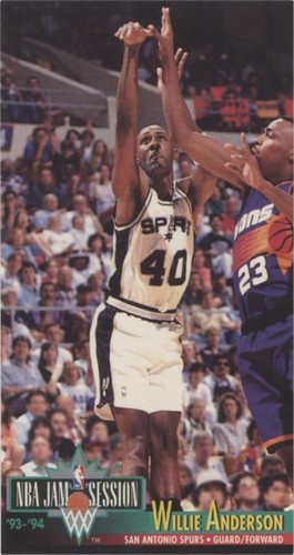 1993-94 Fleer NBA Jam Session - Willie Anderson #201