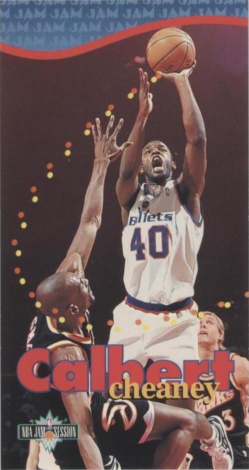 Fleer NBA Jam Session 1995-96 - Calbert Cheaney #115