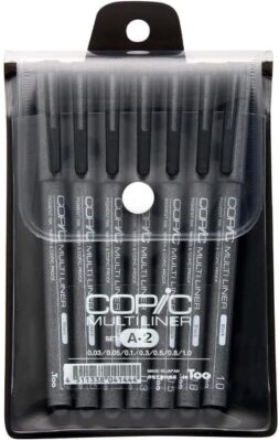 Too Copic Multi liner A-2 Set From Japan
