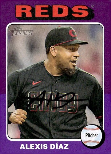 Alexis Diaz Cincinnati Reds, 2025 Topps Series 2, RAINBOW