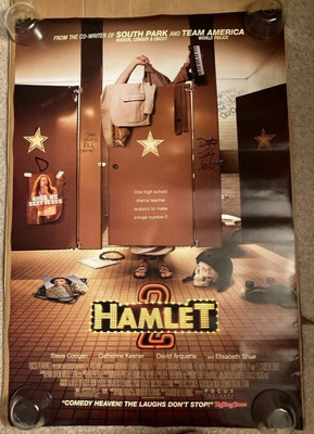 HAMLET 2 (2008) D/S 27x40 ORIGINAL Theatrical POSTER STEVE COOGAN Amy Poehler