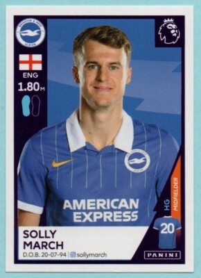 Panini Premier League 2021 · Album Stickers 1-225 [pick-list-drop-down-box]