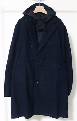 ジャケット・アウター EngineeredGarments ChesterCoat20ozMelton Used Engineered Garments Chester Coat 20oz Melton With Hood