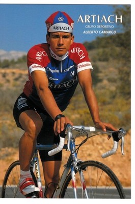 CYCLISME carte cycliste ALBERTO CAMARGO  équipe ARTIACH 1993