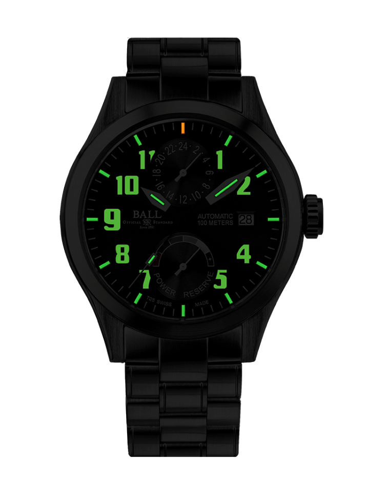 Pre-owned Ball Engineer Master Ii Voyager Blue (40mm) Gm2126c-sj-be