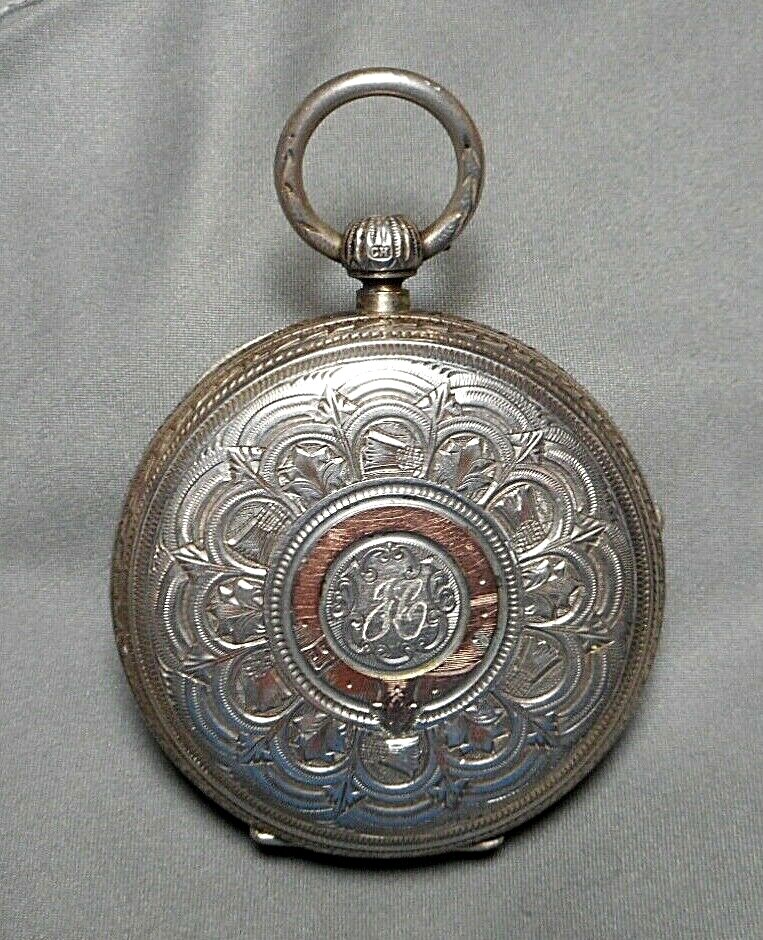 アンティーク 昭和 POCKET INTERPRETER 日本交通公社 JTB Old Pocket Watch - John Forrest KW84892 English 1906