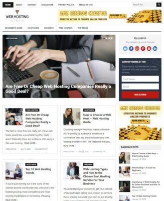 DFY WEB HOSTING WORDPRESS THEME+FREE SETUP PRE-DESIGNED BANNERS AND ADS