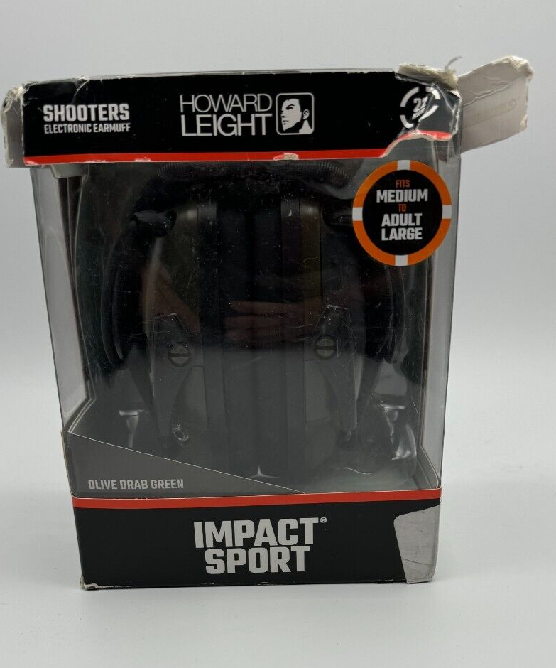 Howard Leight Impact Pro Electronic Earmuff Olive Drab
