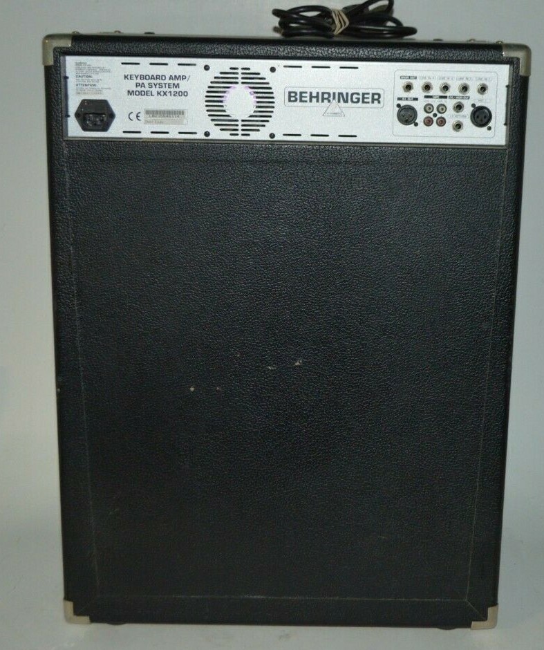 Behringer KX1200 Keyboard PA Amp System 120W  Tested and Working