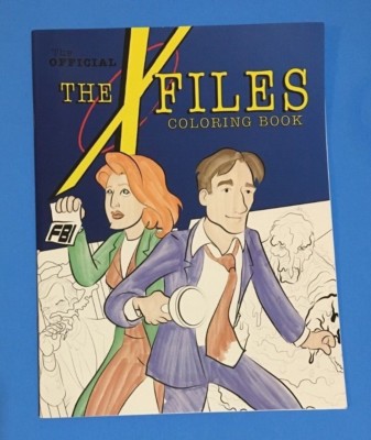 X-FILES The Official X-Files Coloring Book (IAm8bit, 2016)