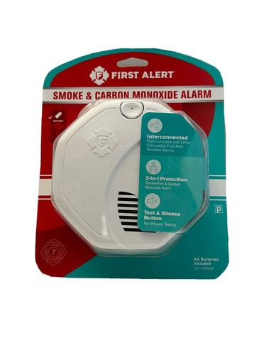 First Alert Wireless Smoke & Carbon Monoxide Alarm White (FA