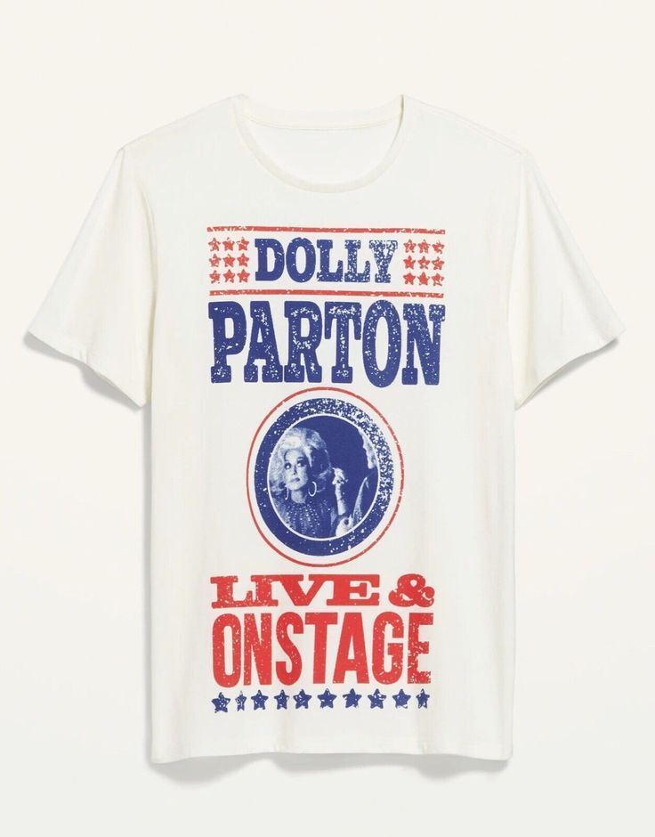 ФУТБОЛКА DOLLY PARTON LIVE & ON STAGE МУЖСКАЯ ЖЕНСКАЯ ФУТБОЛКА S/S ФУТБОЛКА X-МАЛЕНЬКАЯ СТАРЫЙ ТЕМНО-СИНЯЯ