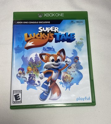 Super Lucky's Take - Microsoft Xbox One No Manual. Tested & Works!