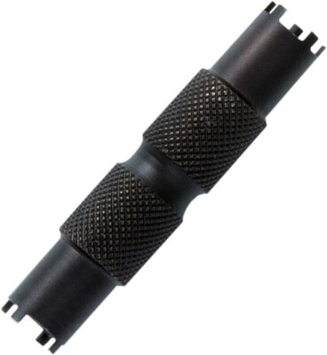 Real Avid Front Sight Adjuster for A1 and A2 Type Front Sights, Black