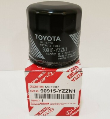 TOYOTA OEM FACTORY OIL FILTER 2012-2021 PRIUS C 1.5L ( 90915-YZZN1 )