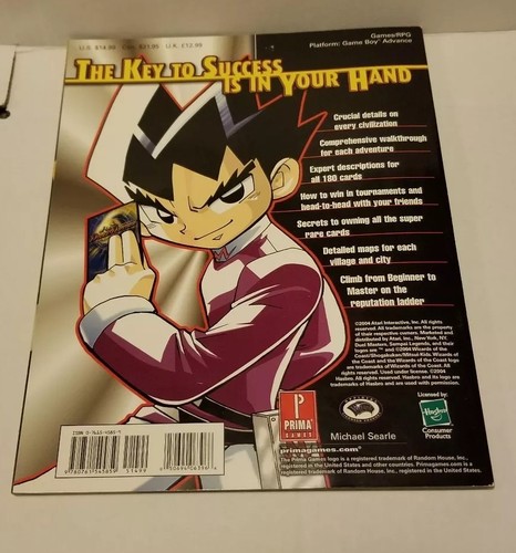 Strategy Guide, GAME BOY ADVANCE, Duel Masters: Sempai Legends Limited Edition