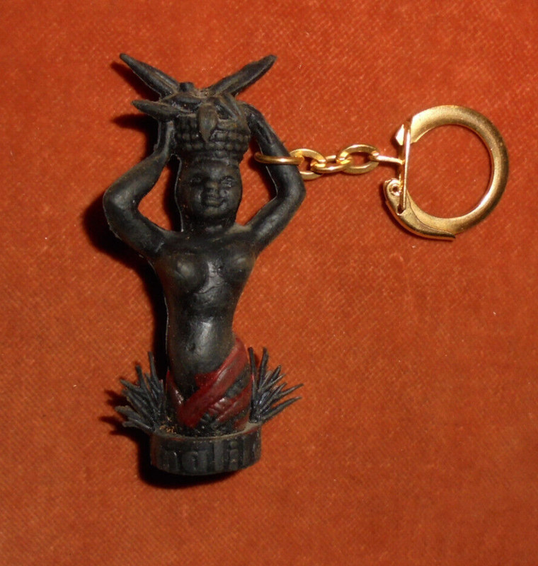 Porte-ClÃ©S Figurine CrÃ©Ole MalilÃ© Vanilles ... Elle A Des Gros Nichons ( :-)))))