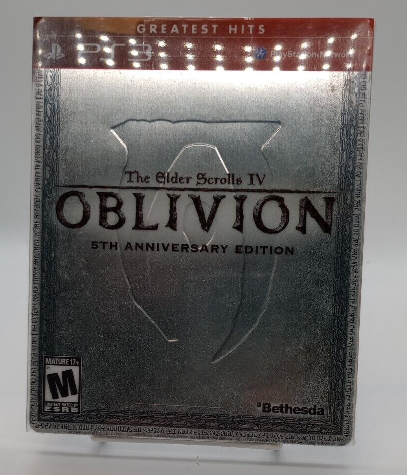 PS3 The Elder Scrolls IV: Oblivion 5th Anniversary Steelbook