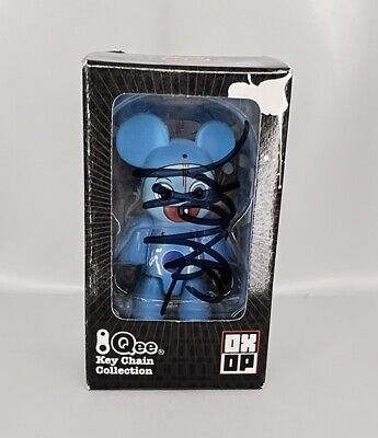 Qee Key Chain Collection OX OP Series 2 Dalek 2.5'' 2005 - box SIGNED by Dalek