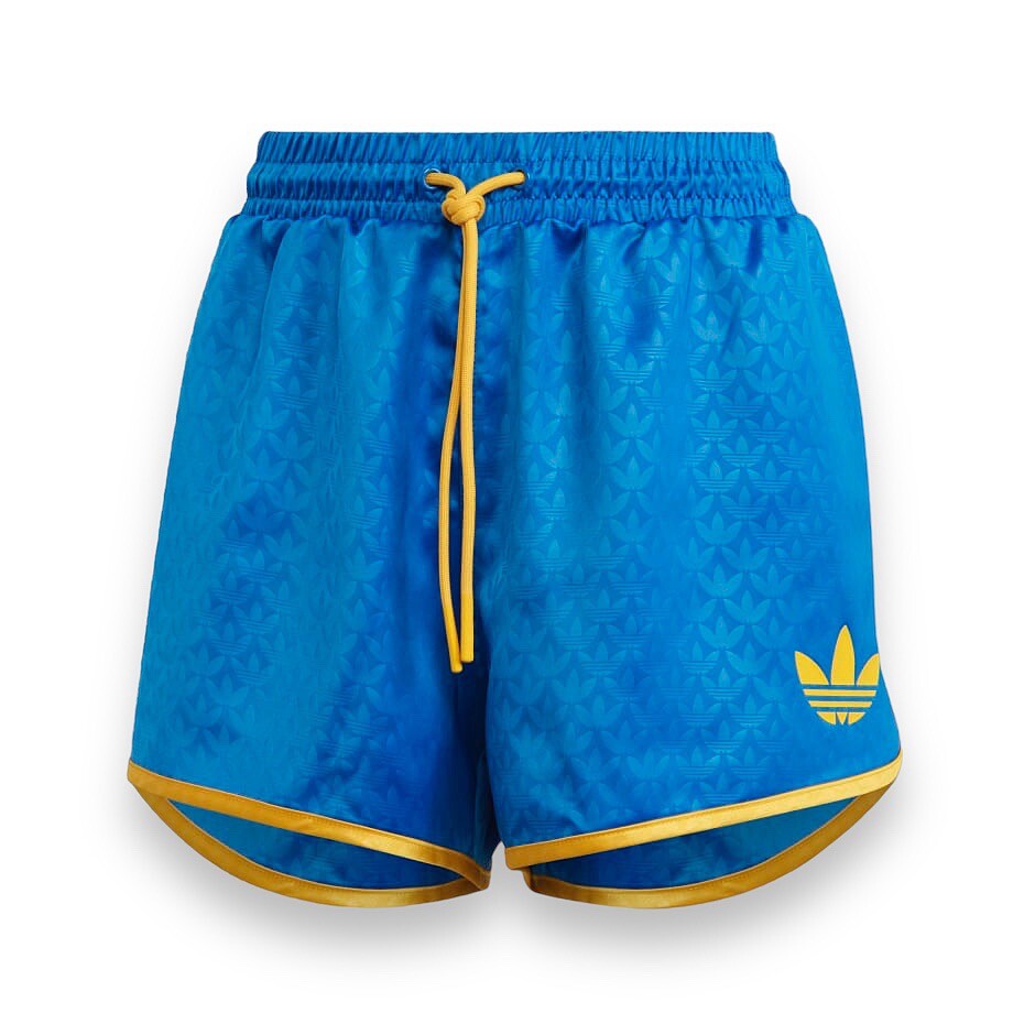 【adidas】Originals adicolor 70's モノグラム サテン シャツ♪ Adidas Originals Adicolor Modern 70s Monogram shirts in