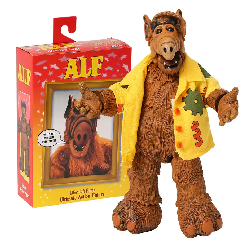 Figurine Alf Ultimate SÃ©Rie Tv AnnÃ©Es 80-90 Extraterrestre Alien Collection Neca