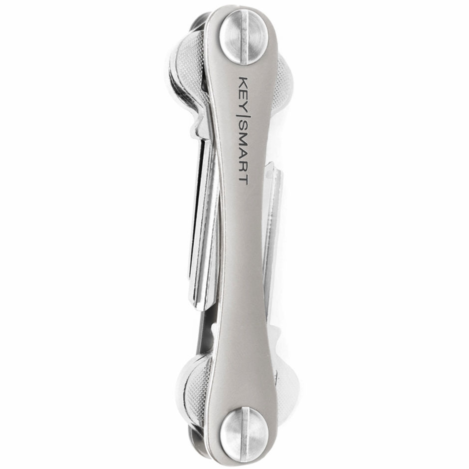 Deportes de acero inoxidable llaveros, anillos y estuches para hombres