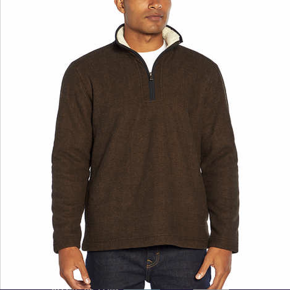 🔥🔥🔥HOT SALE 🔥🔥🔥Orvis Men’s Fleece Lined Quarter Zip Pullover