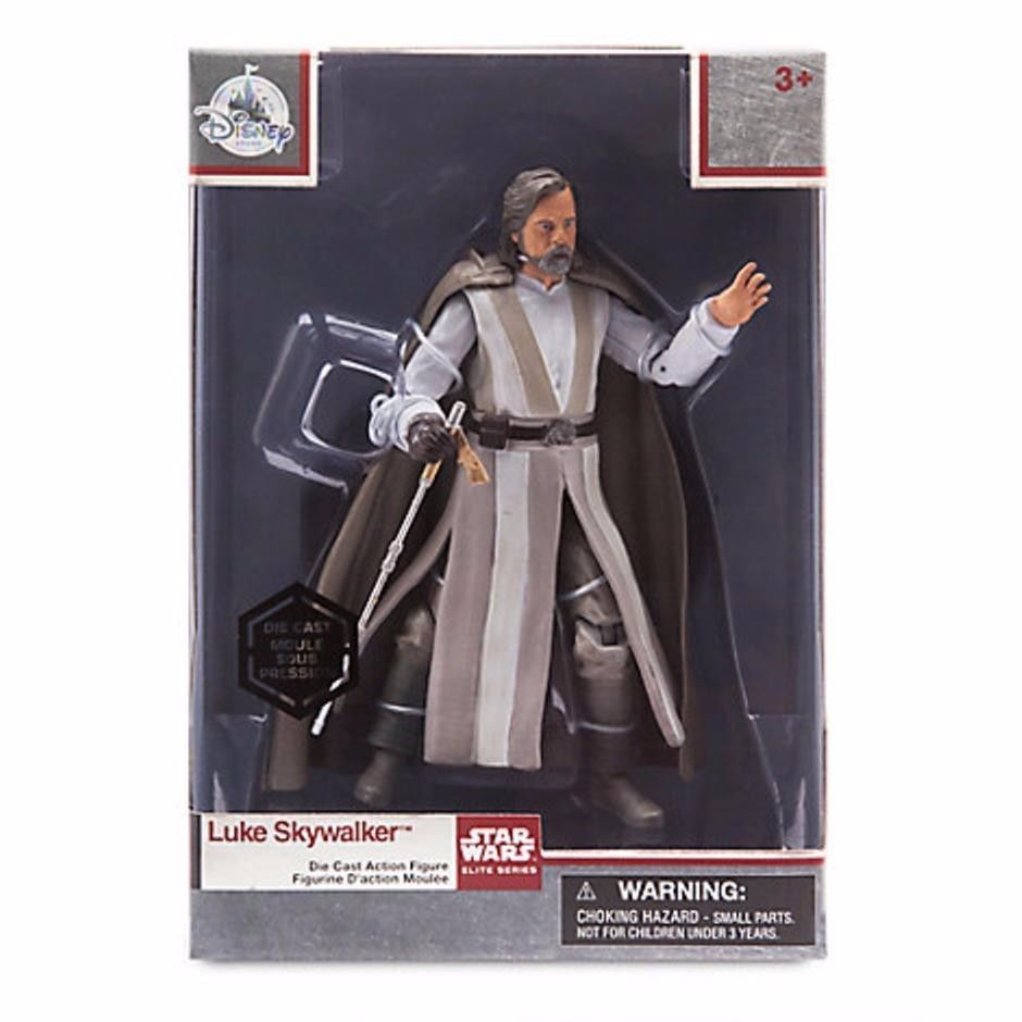 Disney Luke Skywalker Elite Series Figure DieCast 6 Star Wars The Last Jedi