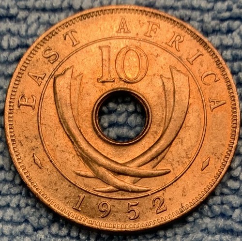 アンティーク 東アフリカ 1952 10セント East Africa - 10 Cents 1952 | eBay