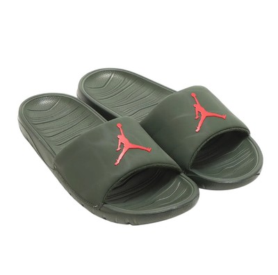 

Мужские шлепанцы Jordan Break BBS Carbon Green/University Red (DM2952 300)