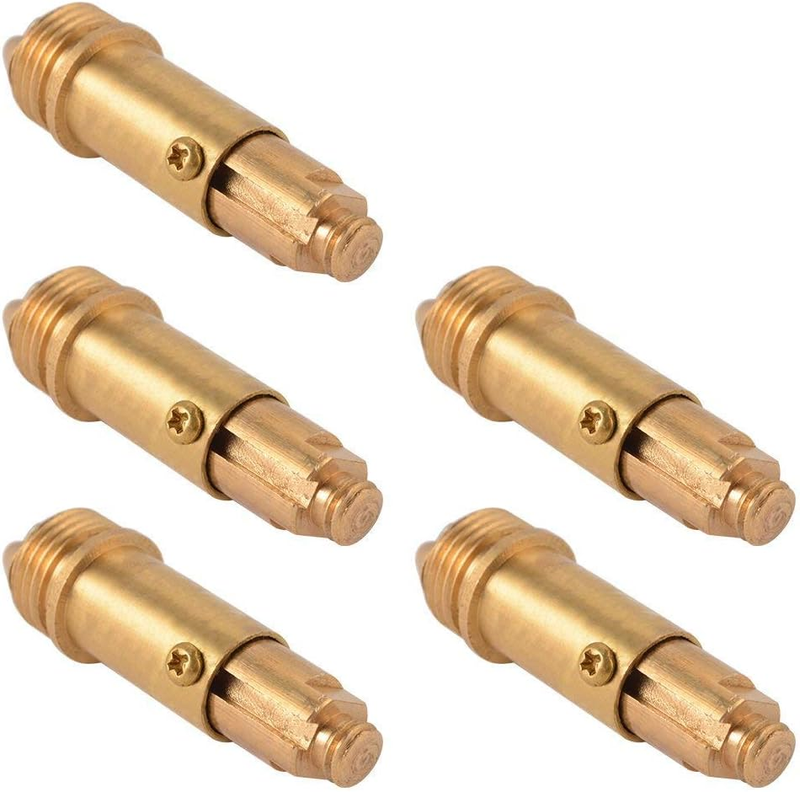 5pcs Pop Up Click Clack Plug Bolt,Replacement Basin Bath Waste Easy Pop Up Click