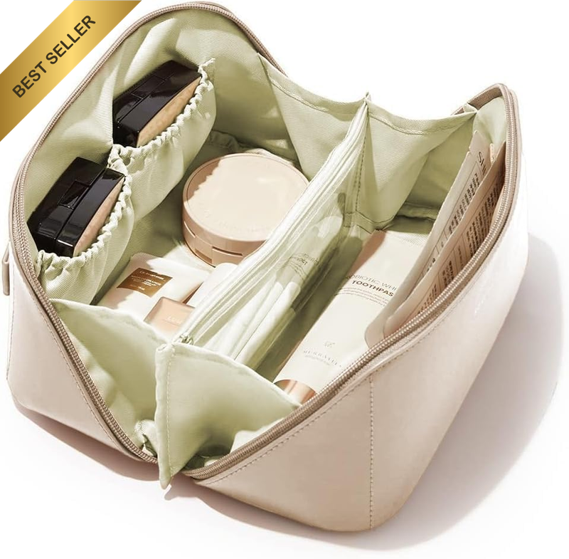 Cosmetic Bag Travel Makeup Bag,Large Capacity Toiletry Bag for Women,Waterproof